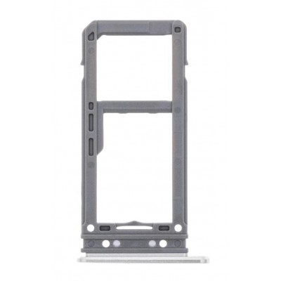 Sim Card Holder Tray For Samsung Galaxy S8 Silver - Maxbhi Com