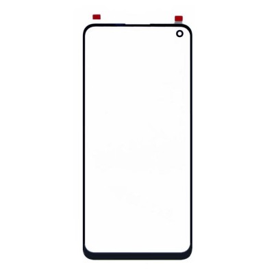 Replacement Front Glass For Oppo F19 Pro Silver By - Maxbhi Com