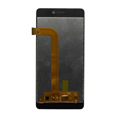 Lcd With Touch Screen For Micromax Vdeo 4 Gold By - Maxbhi Com
