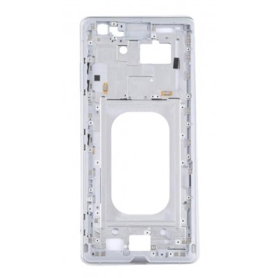Lcd Frame Middle Chassis For Sony Xperia Xz3 Silver By - Maxbhi Com