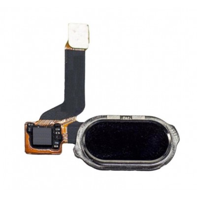 Fingerprint Sensor Flex Cable For Oneplus 3 Graphite By - Maxbhi Com