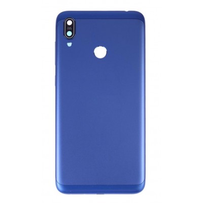 Back Panel Cover For Asus Zenfone Max M2 Zb633kl Blue - Maxbhi Com