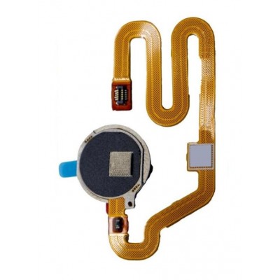 Fingerprint Sensor Flex Cable For Realme 3 Black By - Maxbhi Com