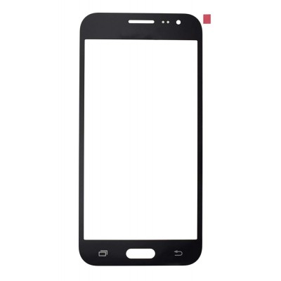 Replacement Front Glass For Samsung Galaxy J2 2016 Black By - Maxbhi Com