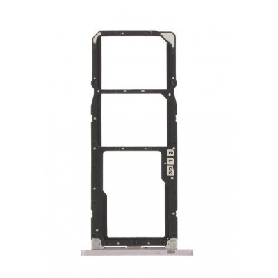 Sim Card Holder Tray For Asus Zenfone Max M2 Zb633kl White - Maxbhi Com