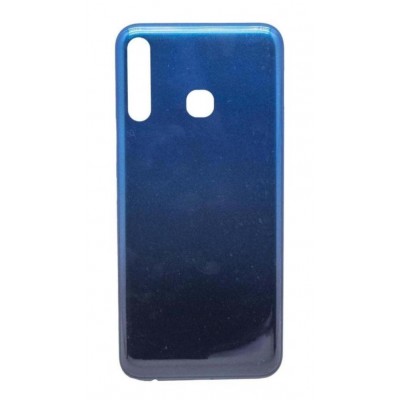 Back Panel Cover For Infinix Hot 8 Light Blue - Maxbhi Com