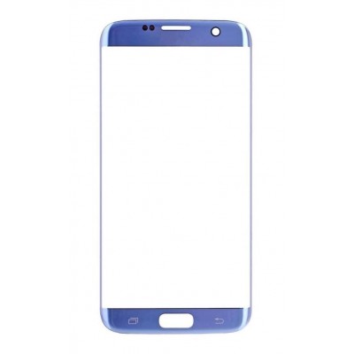Replacement Front Glass For Samsung Galaxy S7 Edge 64gb Blue By - Maxbhi Com