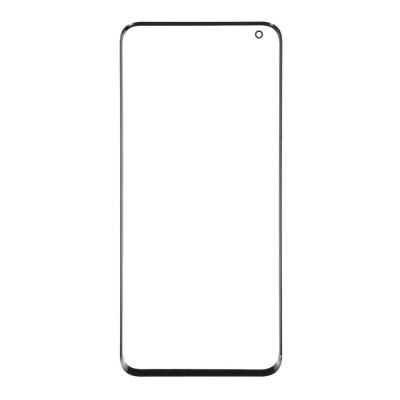 Replacement Front Glass For Xiaomi Mi 11 Black By - Maxbhi Com