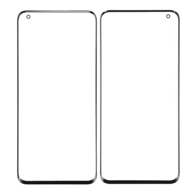 Replacement Front Glass For Xiaomi Mi 11 Gold By - Maxbhi Com