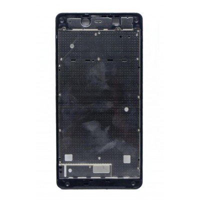 Lcd Frame Middle Chassis For Vivo Y51y51l Black By - Maxbhi Com
