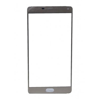 Replacement Front Glass For Gionee M5 Plus Gold By - Maxbhi Com
