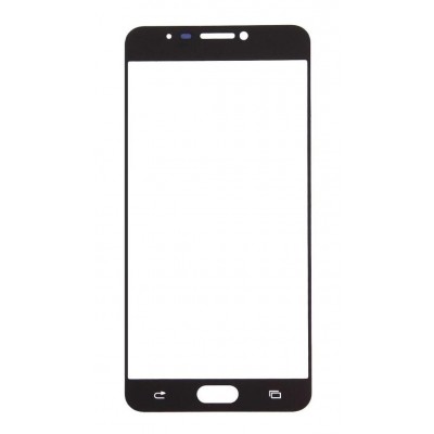 Replacement Front Glass For Samsung Galaxy C5 White By - Maxbhi Com