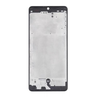 Lcd Frame Middle Chassis For Samsung Galaxy A42 5g Black By - Maxbhi Com
