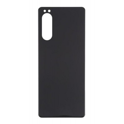 Back Panel Cover For Sony Xperia 5 Ii Black - Maxbhi Com