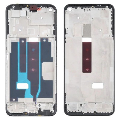 Lcd Frame Middle Chassis For Realme Q3 5g Black By - Maxbhi Com