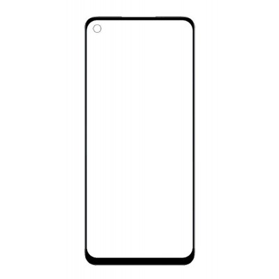 Replacement Front Glass For Realme Q3 5g Silver By - Maxbhi Com