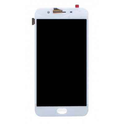 Lcd With Touch Screen For Oppo F1s White By - Maxbhi Com