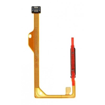 Fingerprint Sensor Flex Cable For Huawei Y7a White By - Maxbhi Com