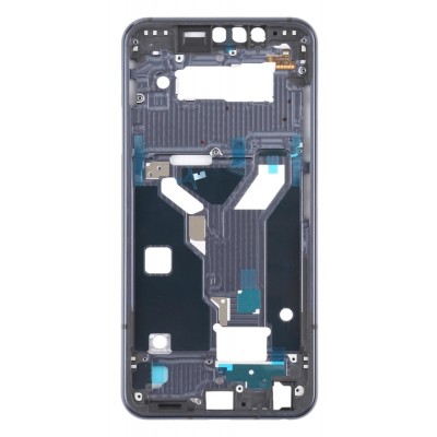 Lcd Frame Middle Chassis For Lg G8 Thinq White By - Maxbhi Com