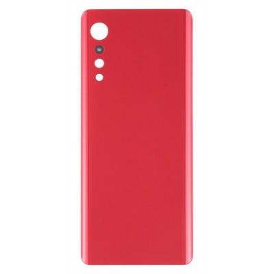 Back Panel Cover For Lg Velvet 5g Red - Maxbhi Com