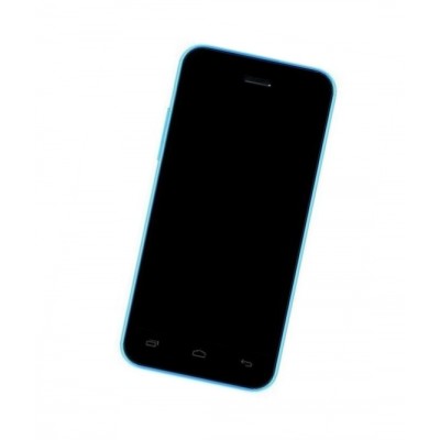 Lcd Frame Middle Chassis For Spice M6111 Blue By - Maxbhi Com