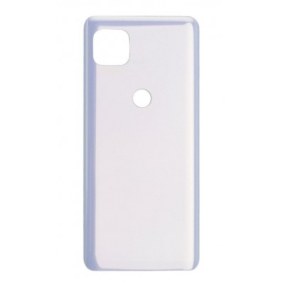 Back Panel Cover For Motorola One 5g Ace White - Maxbhi Com