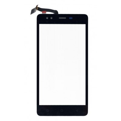 Touch Screen Digitizer For Intex Aqua Selfie Black By - Maxbhi Com