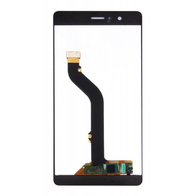 Lcd With Touch Screen For Huawei P9 Lite Black By - Maxbhi Com