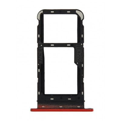 Sim Card Holder Tray For Motorola Moto E7 Power Red - Maxbhi Com