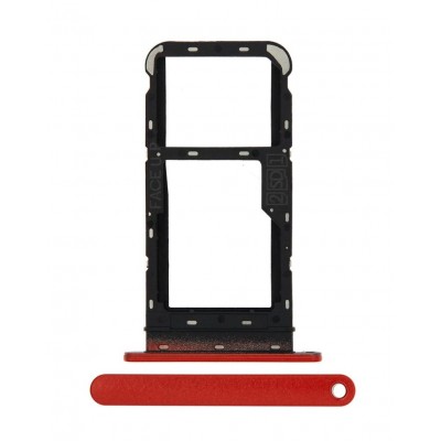 Sim Card Holder Tray For Motorola Moto E7 Power Red - Maxbhi Com