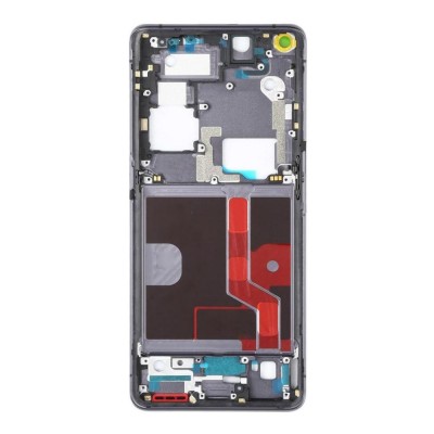 Lcd Frame Middle Chassis For Oppo Find X2 Pro Grey By - Maxbhi Com