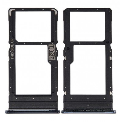 Sim Card Holder Tray For Motorola Moto G100black - Maxbhi Com