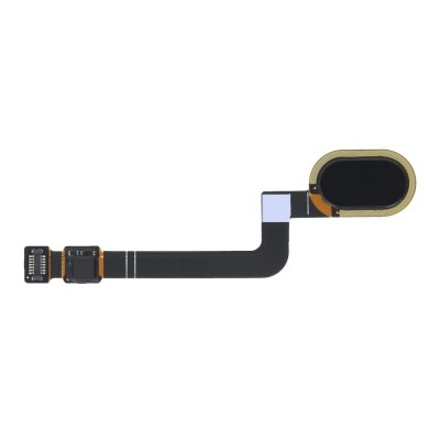 Home Button Complete For Moto G5 Plus Black By - Maxbhi Com