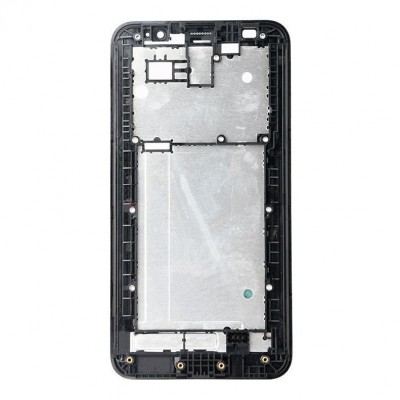 Lcd Frame Middle Chassis For Asus Zenfone 2 Ze550ml Silver By - Maxbhi Com