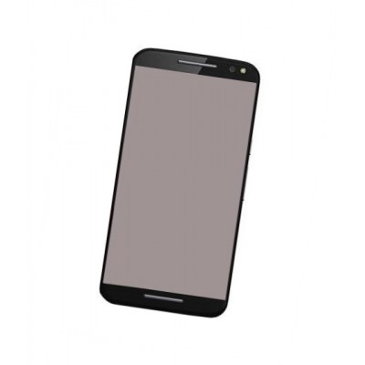 Lcd Frame Middle Chassis For Moto X 2017 Black By - Maxbhi Com