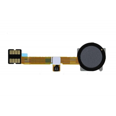 Fingerprint Sensor Flex Cable For Nokia 2 4 Black By - Maxbhi Com
