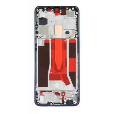 Lcd Frame Middle Chassis For Oppo Reno 3 Blue By - Maxbhi Com