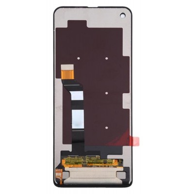 Lcd With Touch Screen For Motorola One Action Black By - Maxbhi Com