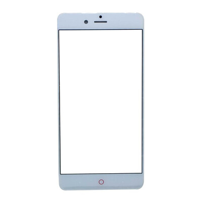 Replacement Front Glass For Zte Nubia Z11 Minis White By - Maxbhi Com