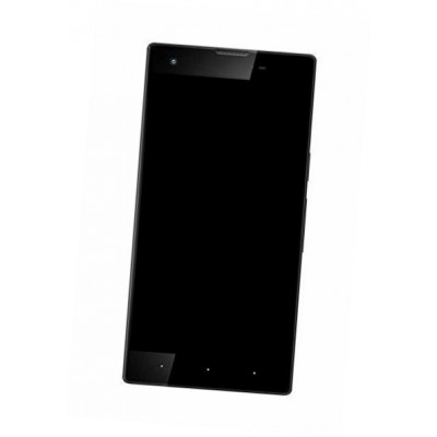 Lcd Frame Middle Chassis For Xolo Hive 8x1000 Black By - Maxbhi Com