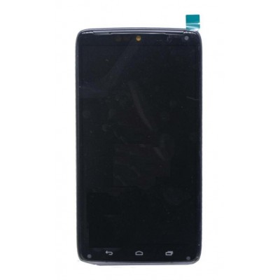 Lcd With Touch Screen For Motorola Droid Turbo Black By - Maxbhi Com