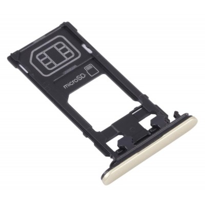 Sim Card Holder Tray For Sony Xperia X Performance Gold - Maxbhi Com
