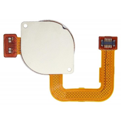 Fingerprint Sensor Flex Cable For Motorola Moto G Power White By - Maxbhi Com