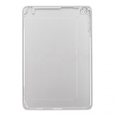 Back Panel Cover For Apple Ipad Mini 3 Wifi Plus Cellular With Lte Support Silver - Maxbhi Com