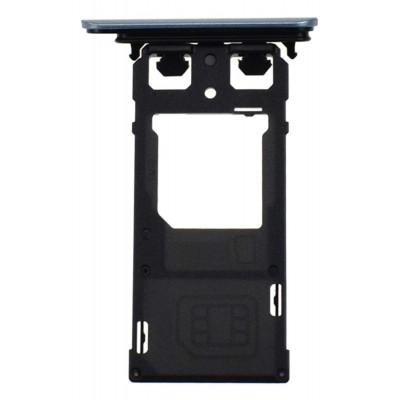 Sim Card Holder Tray For Sony Xperia Xzs Blue - Maxbhi Com