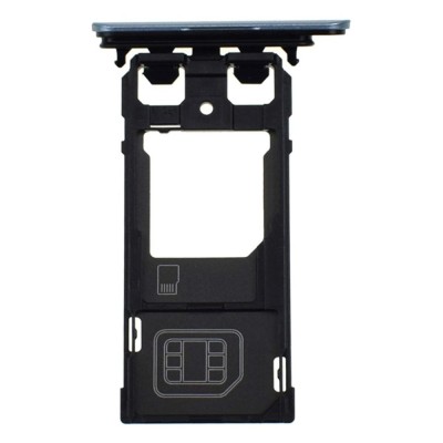 Sim Card Holder Tray For Sony Xperia Xzs Blue - Maxbhi Com