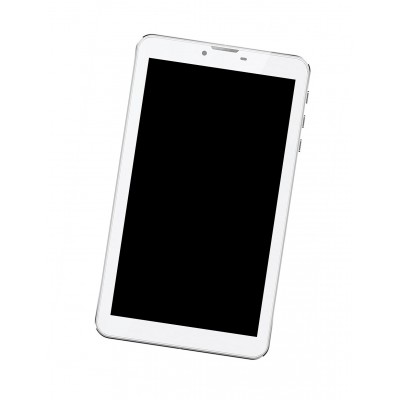 Lcd Frame Middle Chassis For Swipe Ace Prime White By - Maxbhi Com
