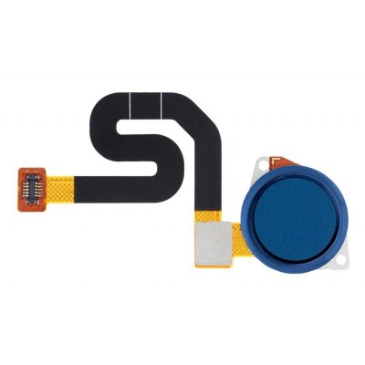 Fingerprint Sensor Flex Cable For Motorola Moto G7 Power Blue By - Maxbhi Com