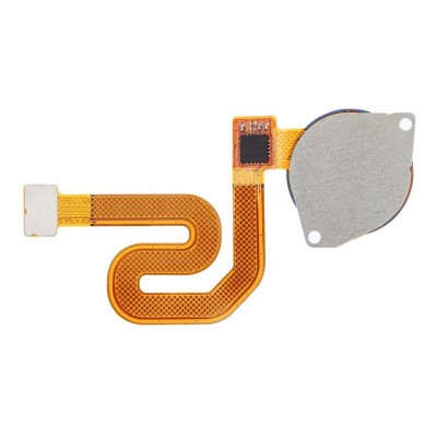 Fingerprint Sensor Flex Cable For Motorola Moto G7 Power Blue By - Maxbhi Com