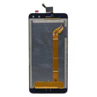 Lcd With Touch Screen For Intex Elyt Dual Champagne By - Maxbhi Com